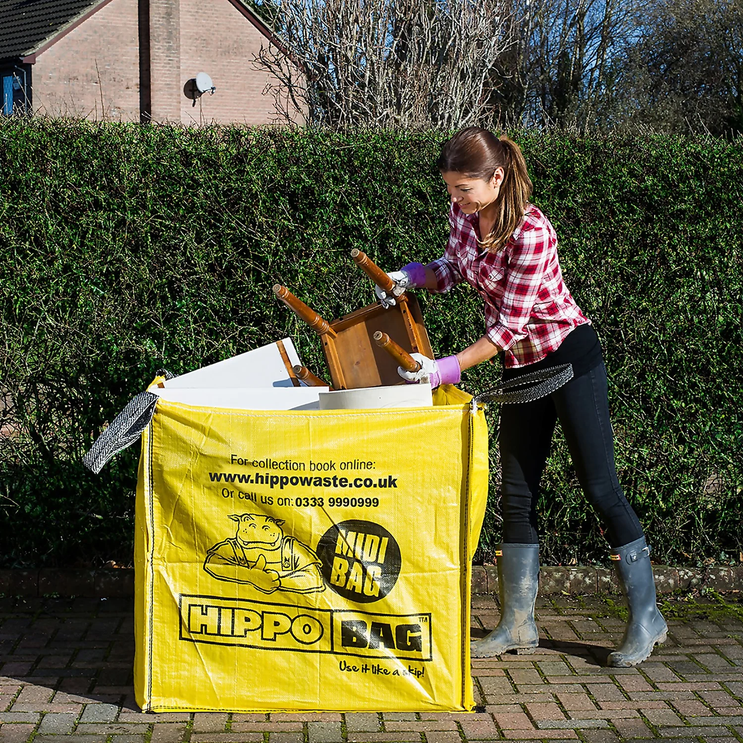 HIPPO MIDIBAG 1 Cubic Yard 90cm X 90cm X 90cm - Image 2