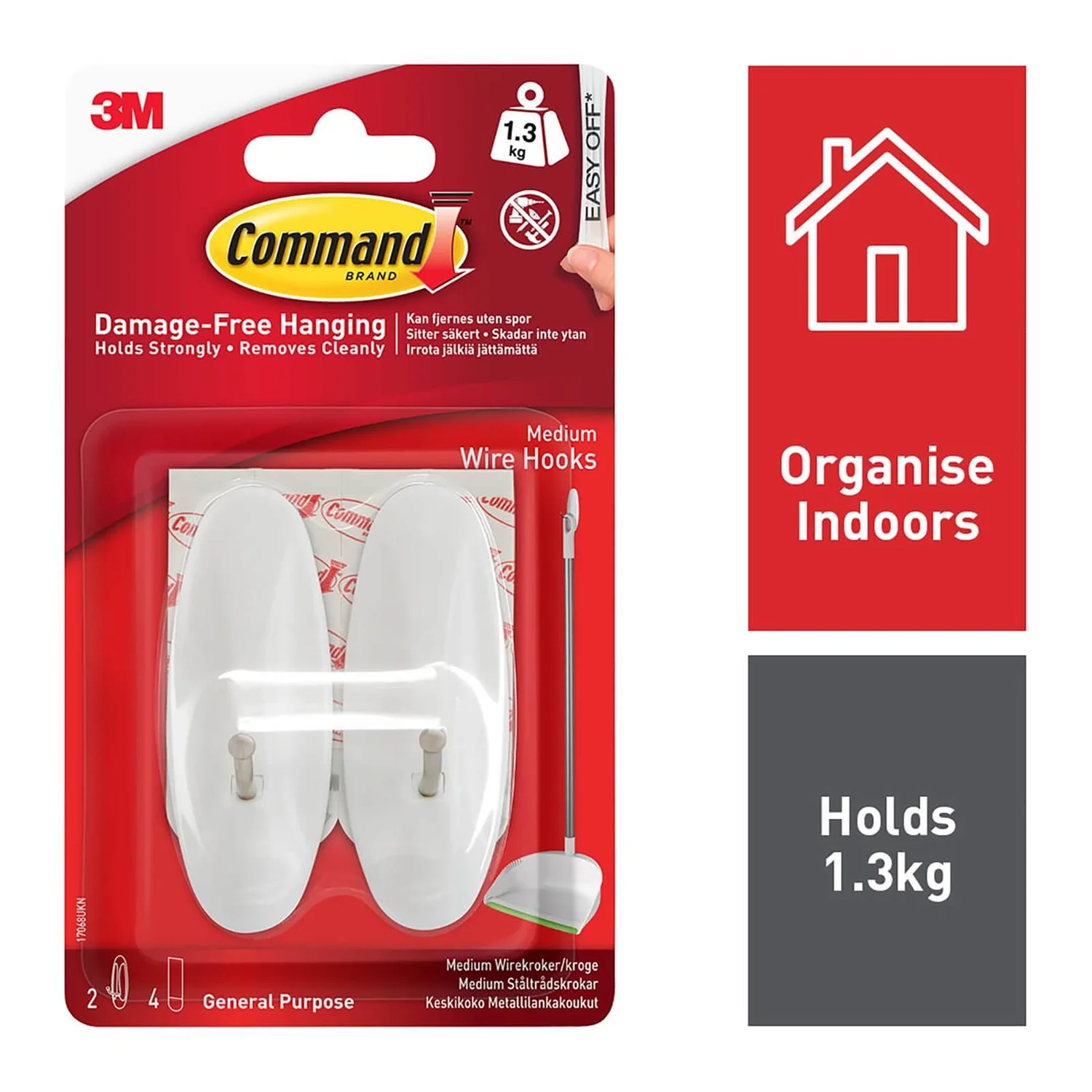 3M Command Medium Wire Hooks