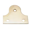 None Picture Frame Plain Bracket - Brass Effect - 50mm - 2 Pack