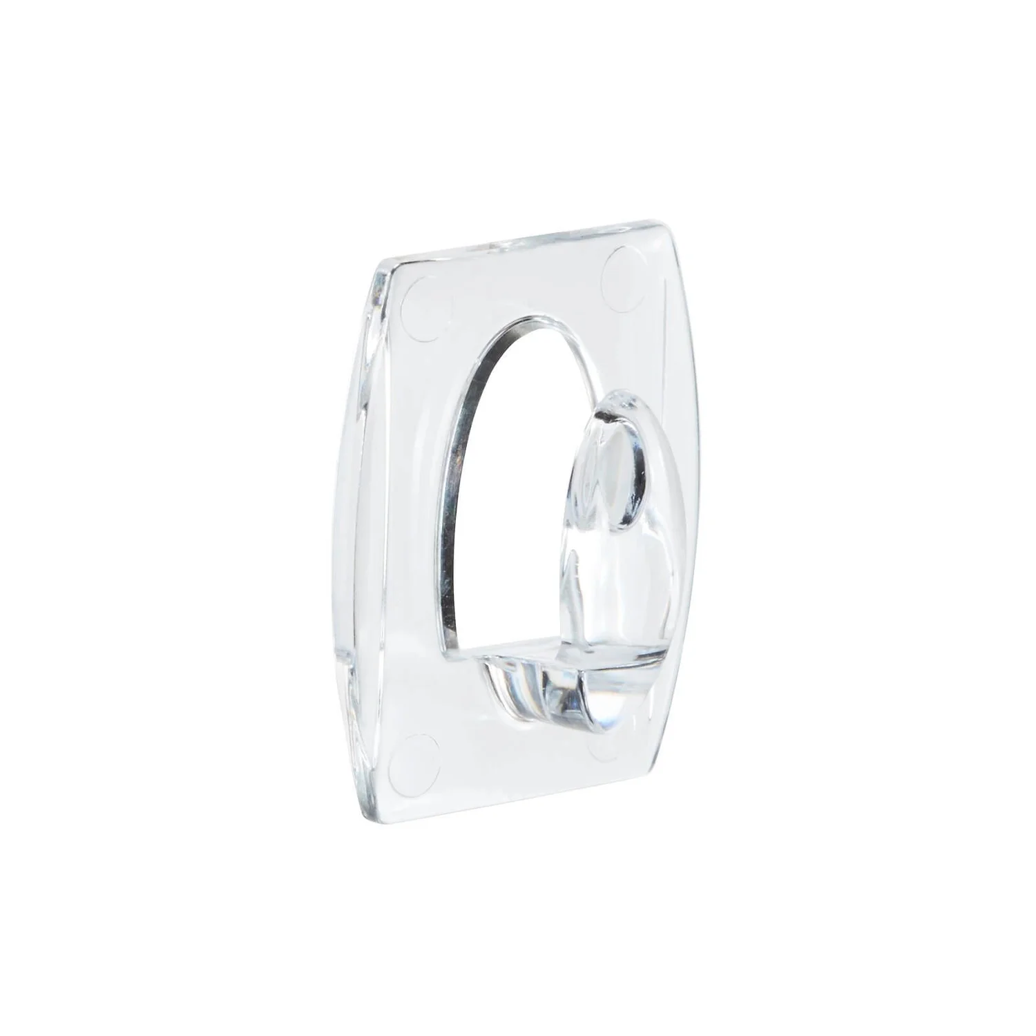 Command Mini Clear Self Adhesive Hooks With Clear Strips Value Pack - Image 2