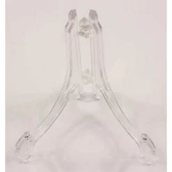None Plate Stand - Clear - 204mm