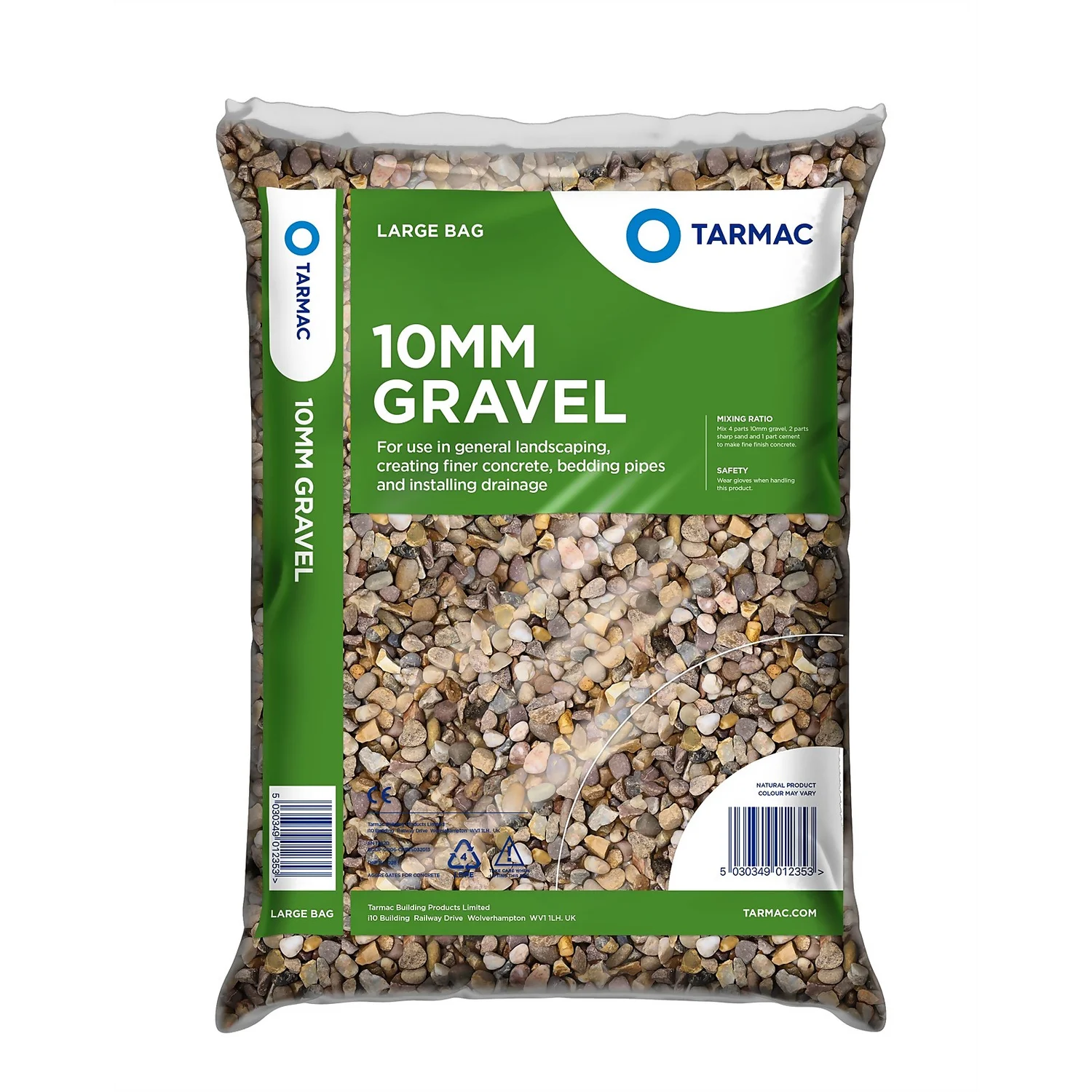 Tarmac 10mm Gravel Large Bag - 22.5kg