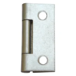Butt Hinge Steel 38mm Satin Chrome - 2 Pack