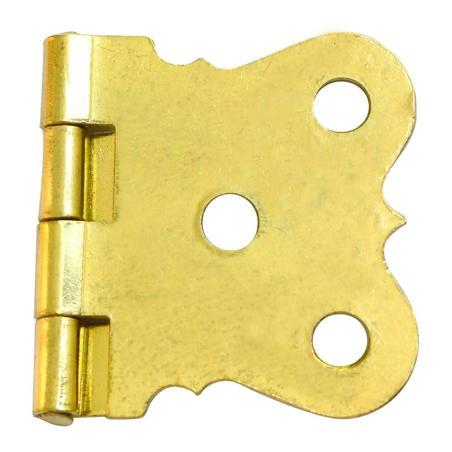 Seat Hinge Steel 38mm Electro Brass - 2 Pack - Image 2