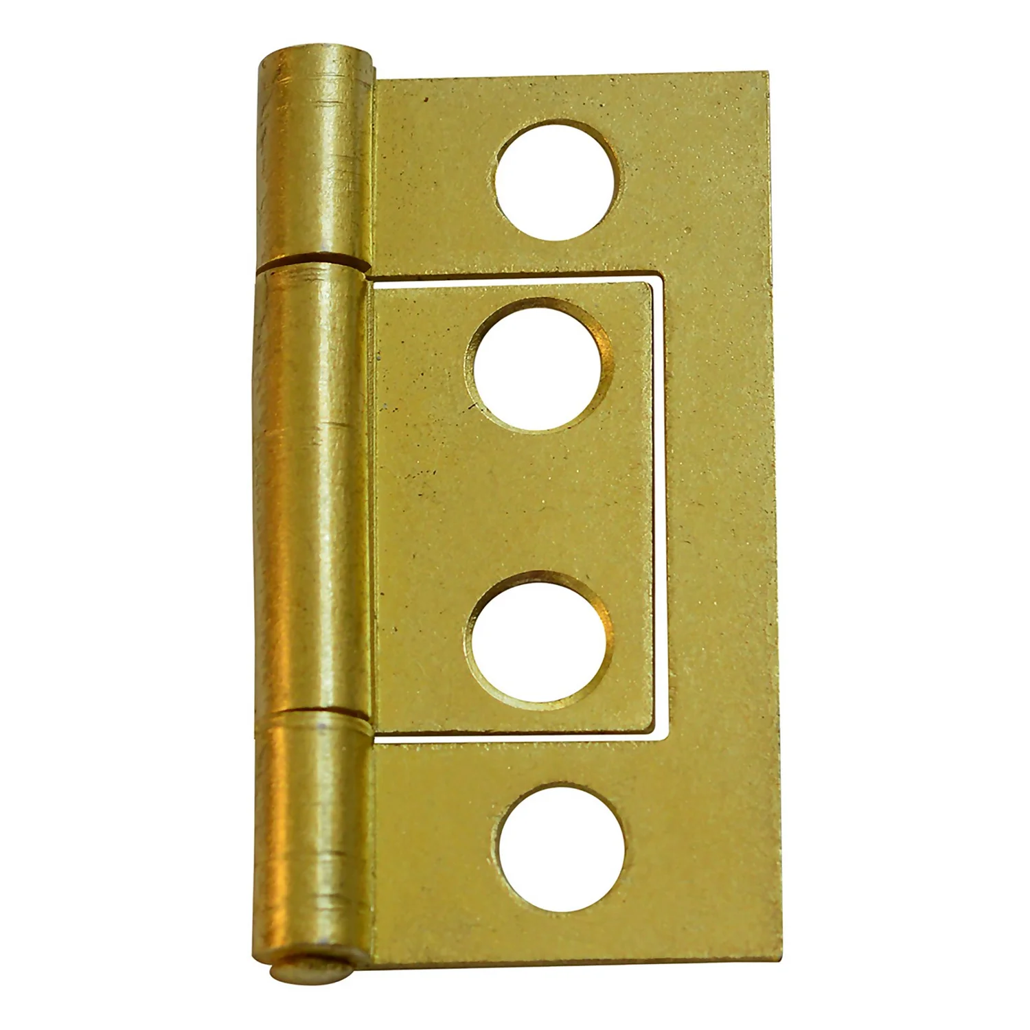 Flush Hinge 38mm Electro Brass - 2 Pack - Image 2