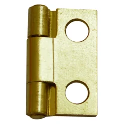 Butt Hinge Steel 25mm Electro Brass - 2 Pack