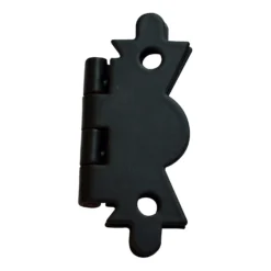 Butterfly Hinge 50mm Black - 2 Pack