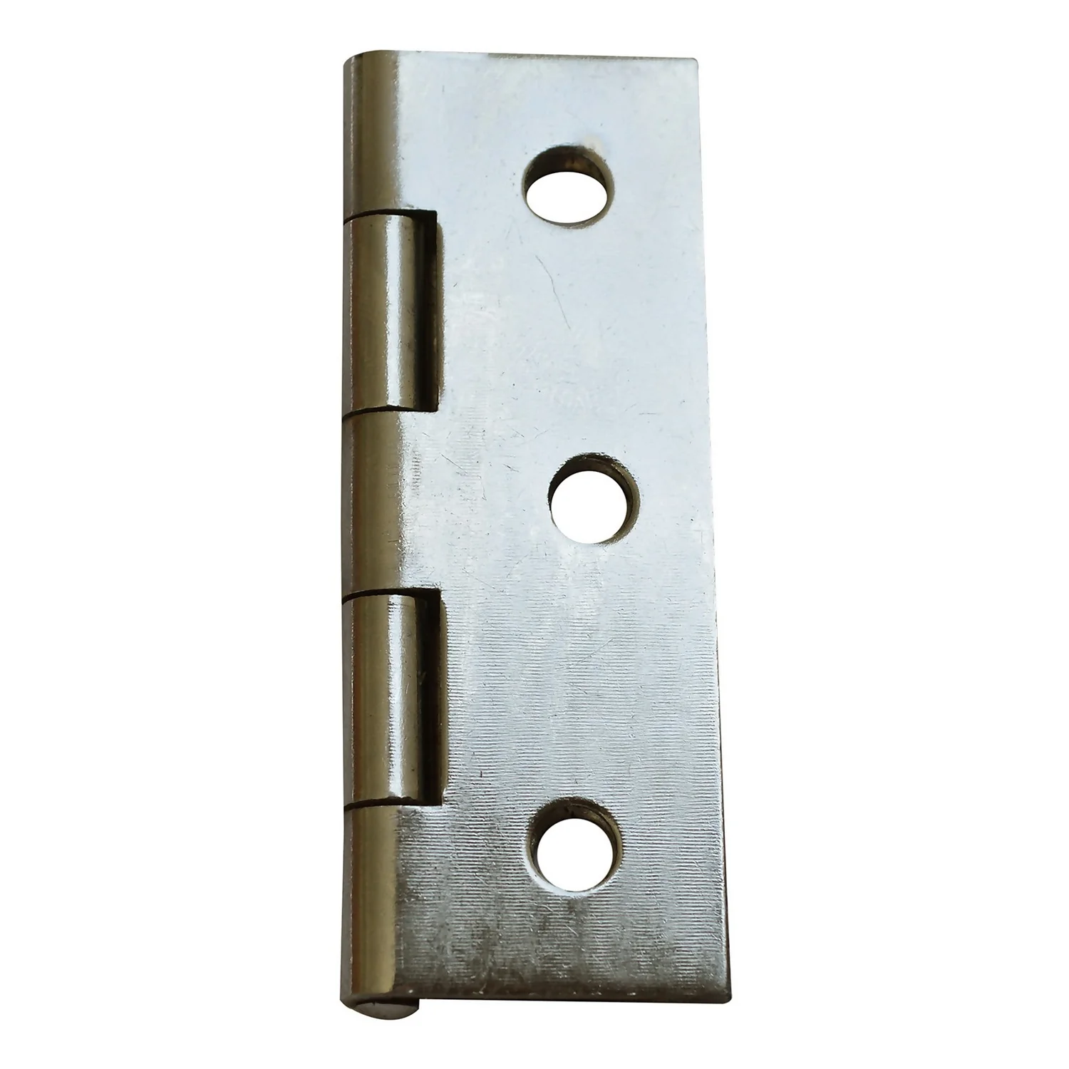 Butt Hinge Steel 75mm Satin Chrome - 2 Pack