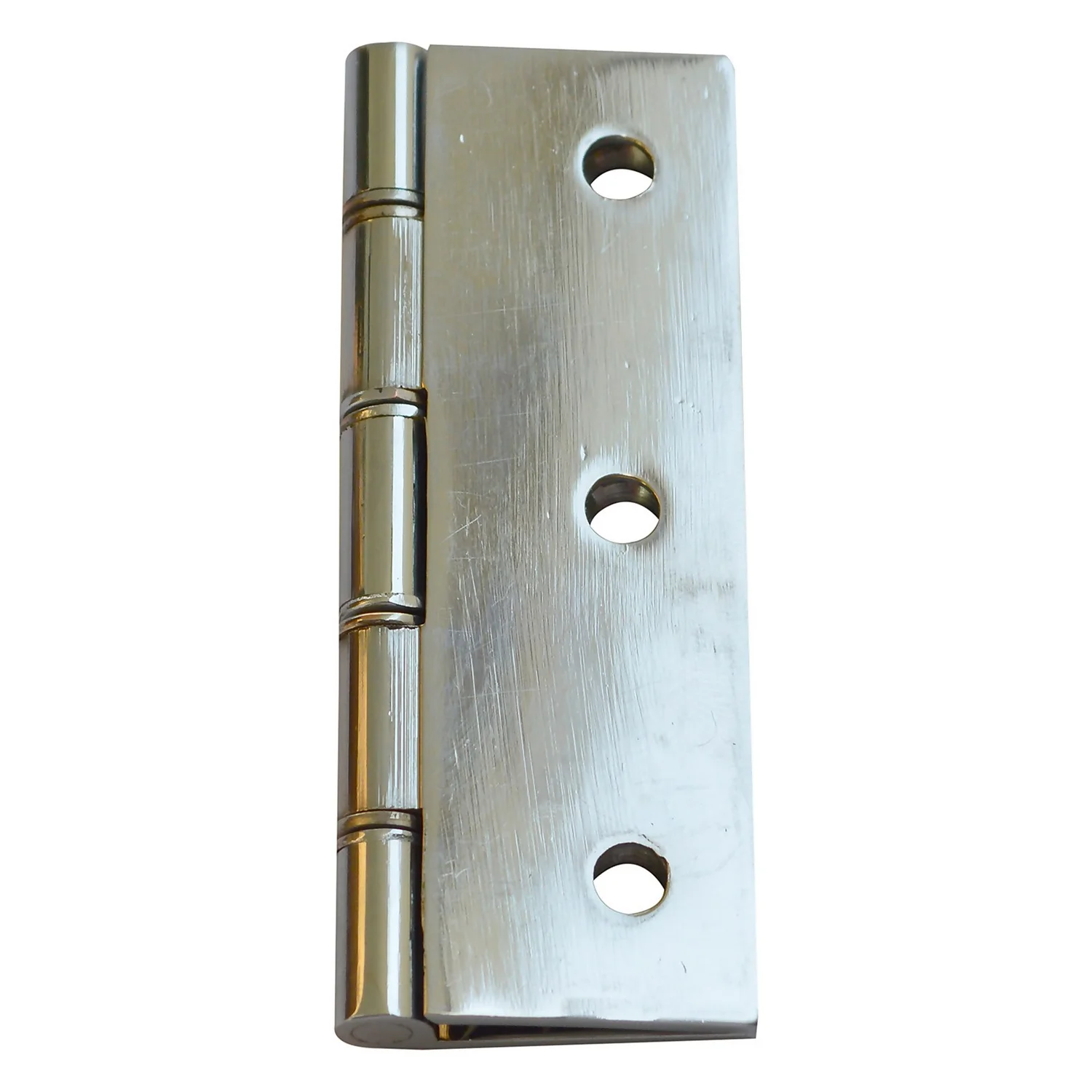 Butt Hinge 75mm Polished Brass - 2 Pack - Image 2