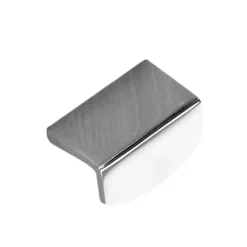 Olio 76mm Zinc Polished Chrome Cabinet Or Drawer Pull Handle