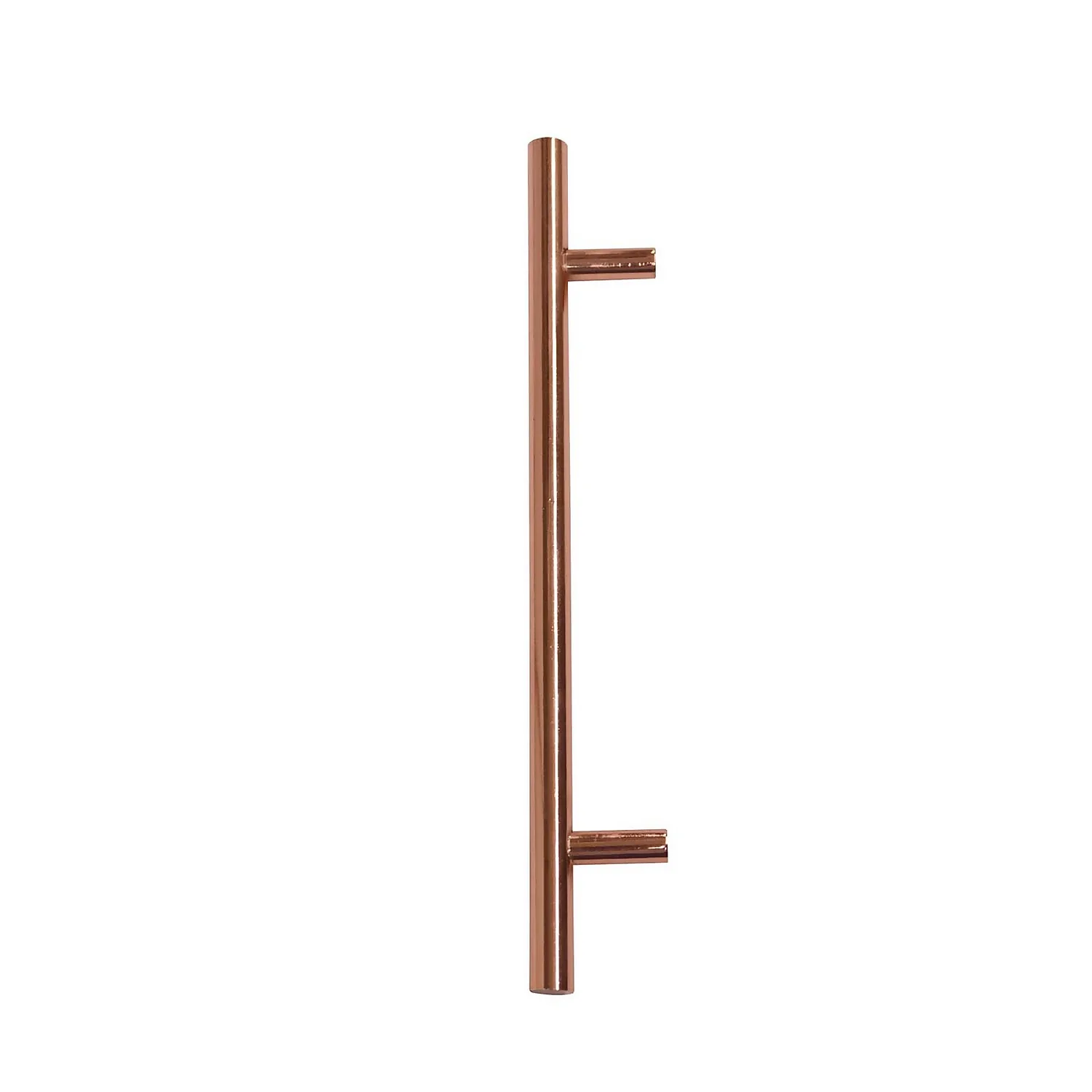 Lynton Zinc T-Bar Copper Cabinet Handle - 128mm
