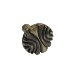 Lyefield 50mm Zinc Antique Brass Cabinet Knob