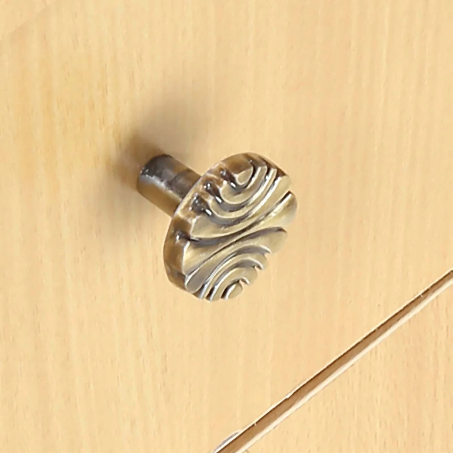 Lyefield 50mm Zinc Antique Brass Cabinet Knob - Image 2