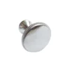 Rydal 29mm Ringed Zinc Brushed Nickel Knob