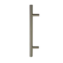 Lynton 96mm Steel T-Bar Brushed Nickel Cabinet Handle - 6 Pack