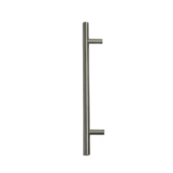 Lynton 96mm Steel T-Bar Brushed Nickel Cabinet Handle - 2 Pack