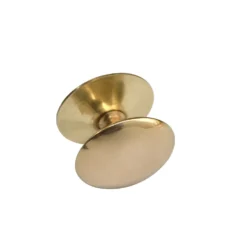 Victorian 38mm Polished Brass Cabinet Knob - 6 Pack