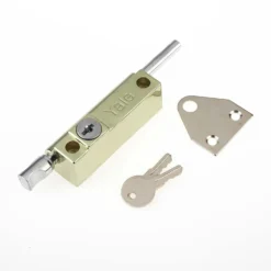 Yale P124B Brass Door Push Bolt