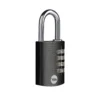 Yale Black Aluminium Combination 38mm Padlock