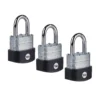 Yale 3 Pack Of Laminated Steel 40 Mm Padlocks