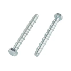 Homebase Zinc Plated Concrete Bolt M10 100mm 5 Pack