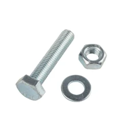 Homebase Zinc Plated Hex Bolt M8 40mm 10 Pack