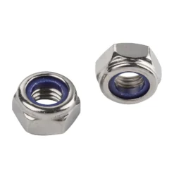 Homebase Stainless Steel Locking Nut M10 5 Pack