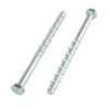 Homebase Zinc Plated Concrete Bolt M10 150mm 5 Pack