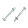 Homebase Zinc Plated Roof Bolt M5 50mm 10 Pack