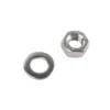 Homebase Stainless Steel Hex Nut & Washer M8 5 Pack