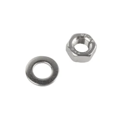 Homebase Stainless Steel Hex Nut & Washer M8 5 Pack