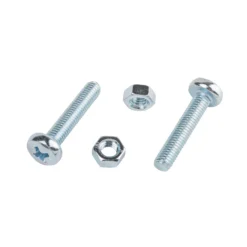Homebase Zinc Plated Machine Screw Pan Head M5 25mm 5 Pack