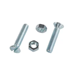Homebase Zinc Plated Machine Screw M5 25mm 5 Pack