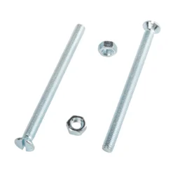 Homebase Zinc Plated Machine Screw M5 70mm 5 Pack