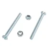Homebase Zinc Plated Machine Screw M5 50mm 5 Pack