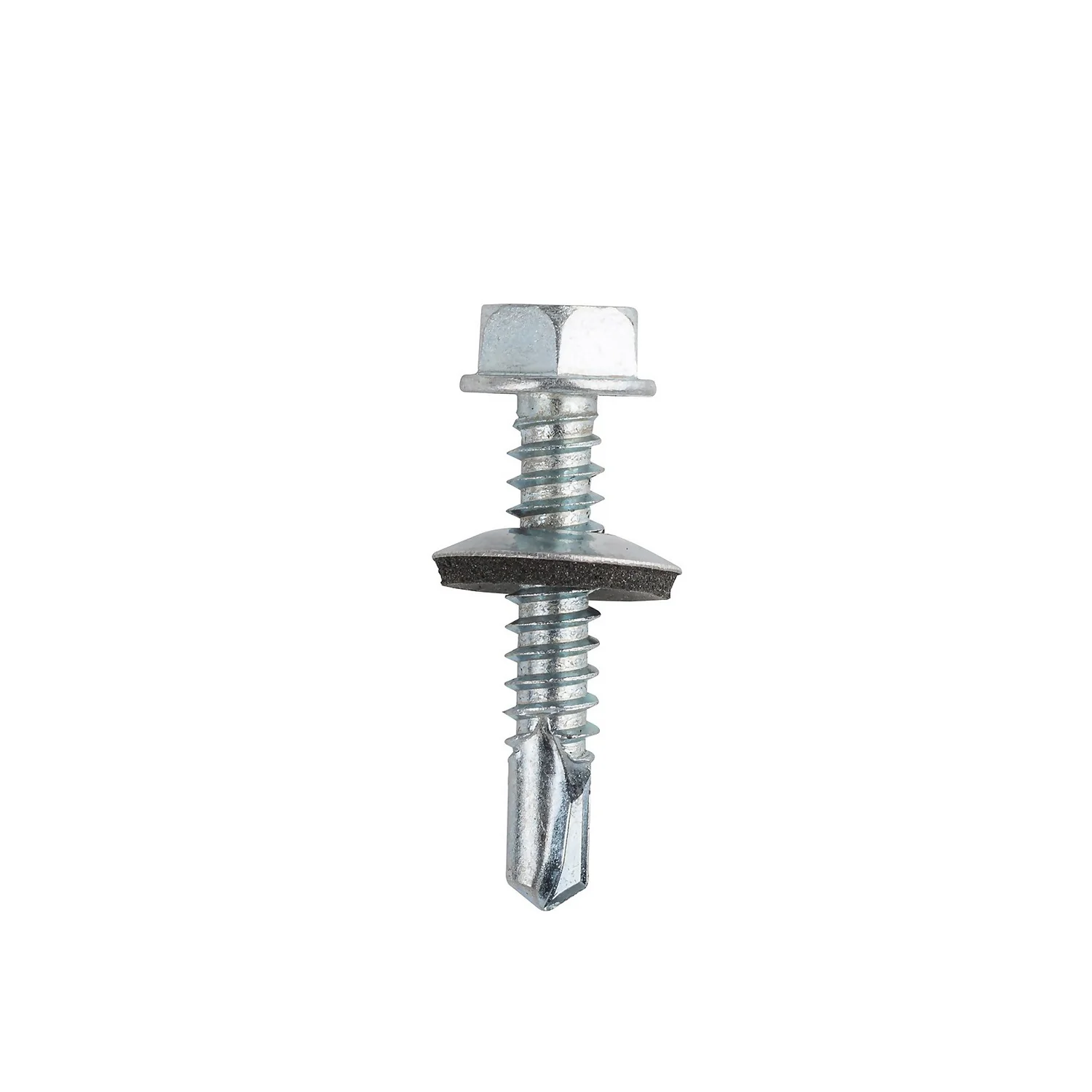 Homebase Zinc Plated Self Drill Screw For Wood Hex Head 6.3 X 32mm 20 Pack - Image 2