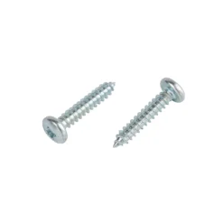 Homebase Zinc Plated Self Tapping Screw Pan Head 5 X 25mm 10 Pack