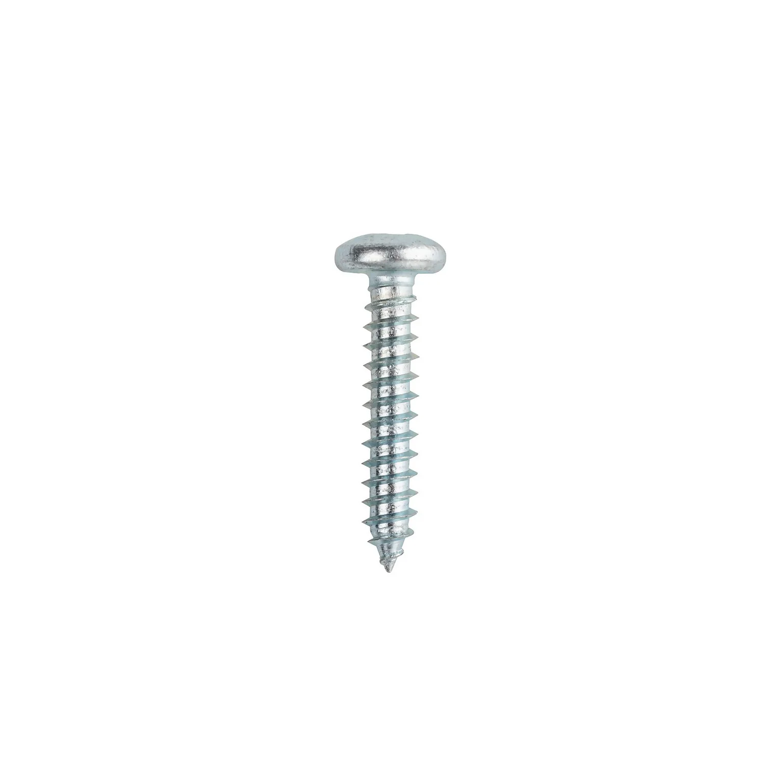Homebase Zinc Plated Self Tapping Screw Pan Head 5 X 25mm 10 Pack - Image 2