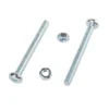 Homebase Zinc Plated Machine Screw Pan Head M5 50mm 5 Pack