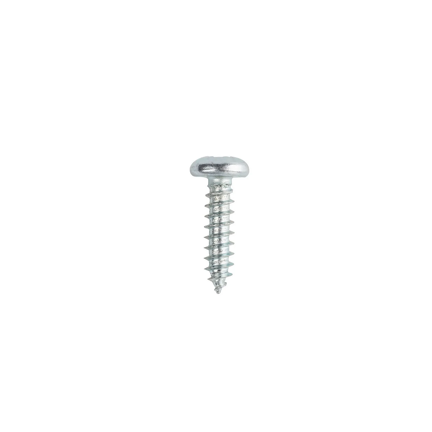 Homebase Zinc Plated Self Tapping Screw Pan Head 4 X 16mm 10 Pack - Image 2