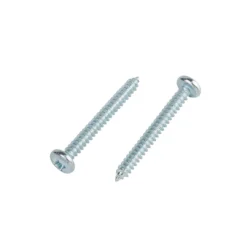 Homebase Zinc Plated Self Tapping Screw Pan Head 4 X 40mm 10 Pack