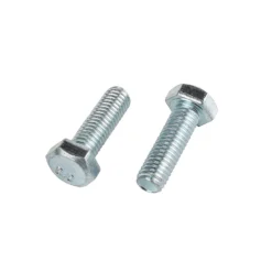 Homebase Zinc Plated Set Screw Hex Head M8 25mm 10 Pack