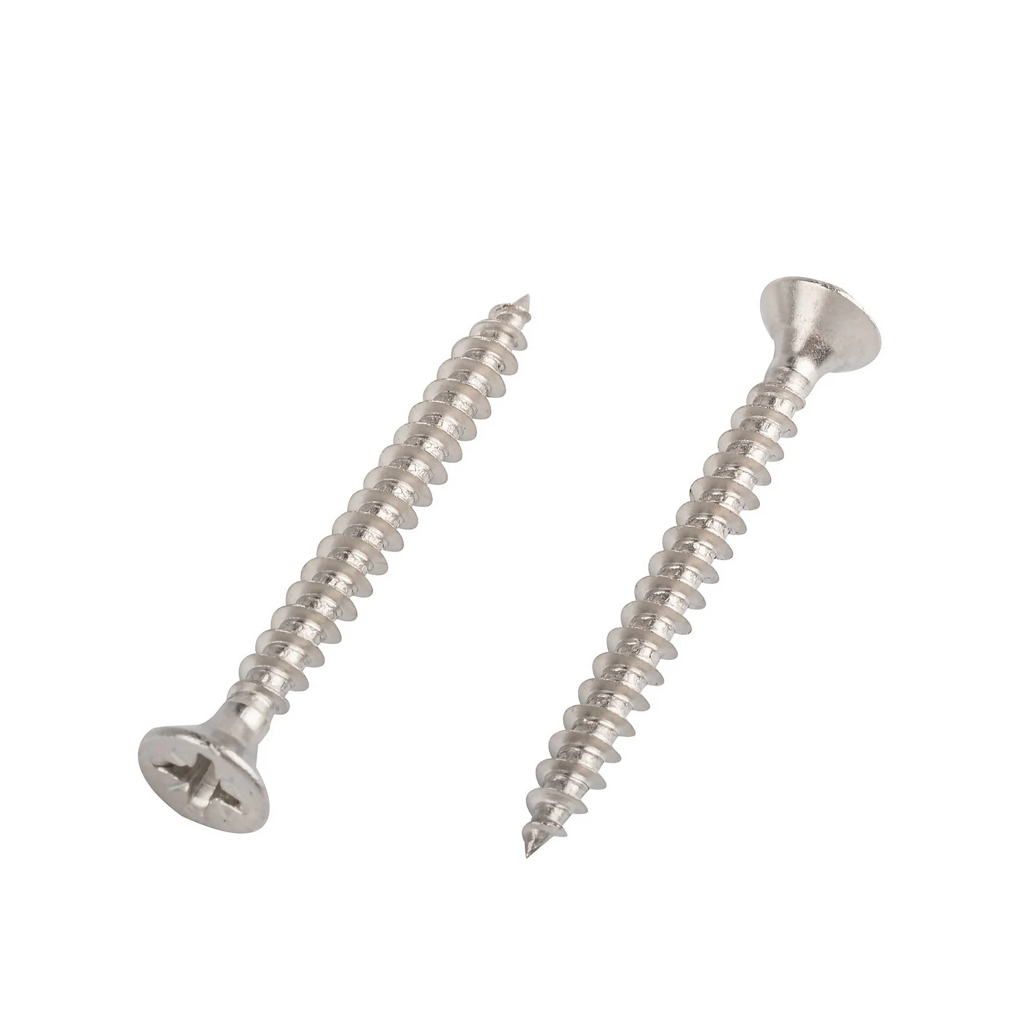 Homebase Stainless Steel Single Thread Screw 4 X 40mm 25 Pack
