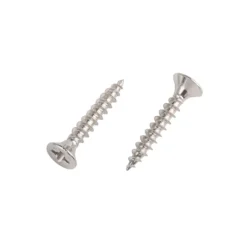 Homebase Stainless Steel Single Thread Screw 4 X 25mm 100 Pack