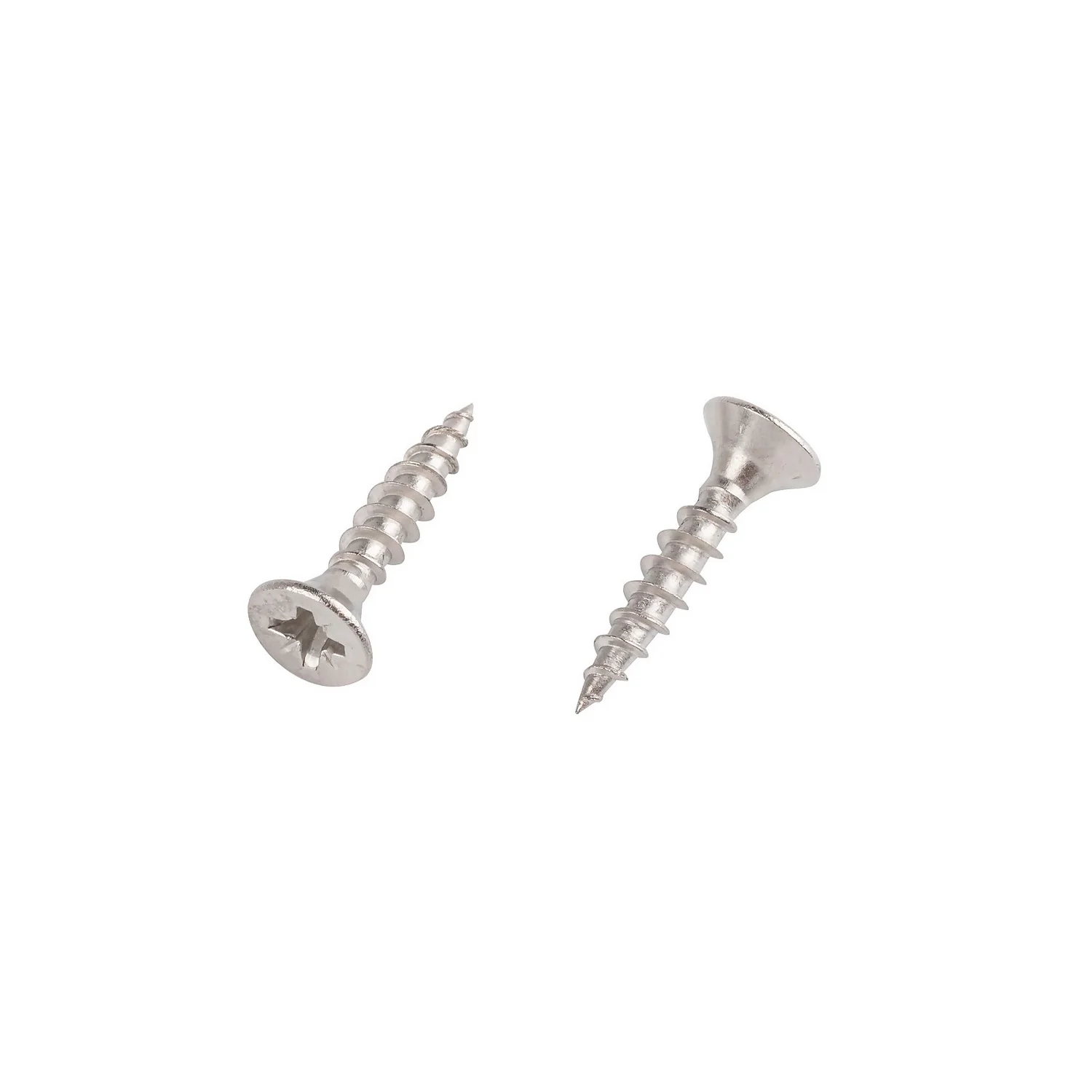 Homebase Stainless Steel Single Thread Screw 4 X 20mm 100 Pack