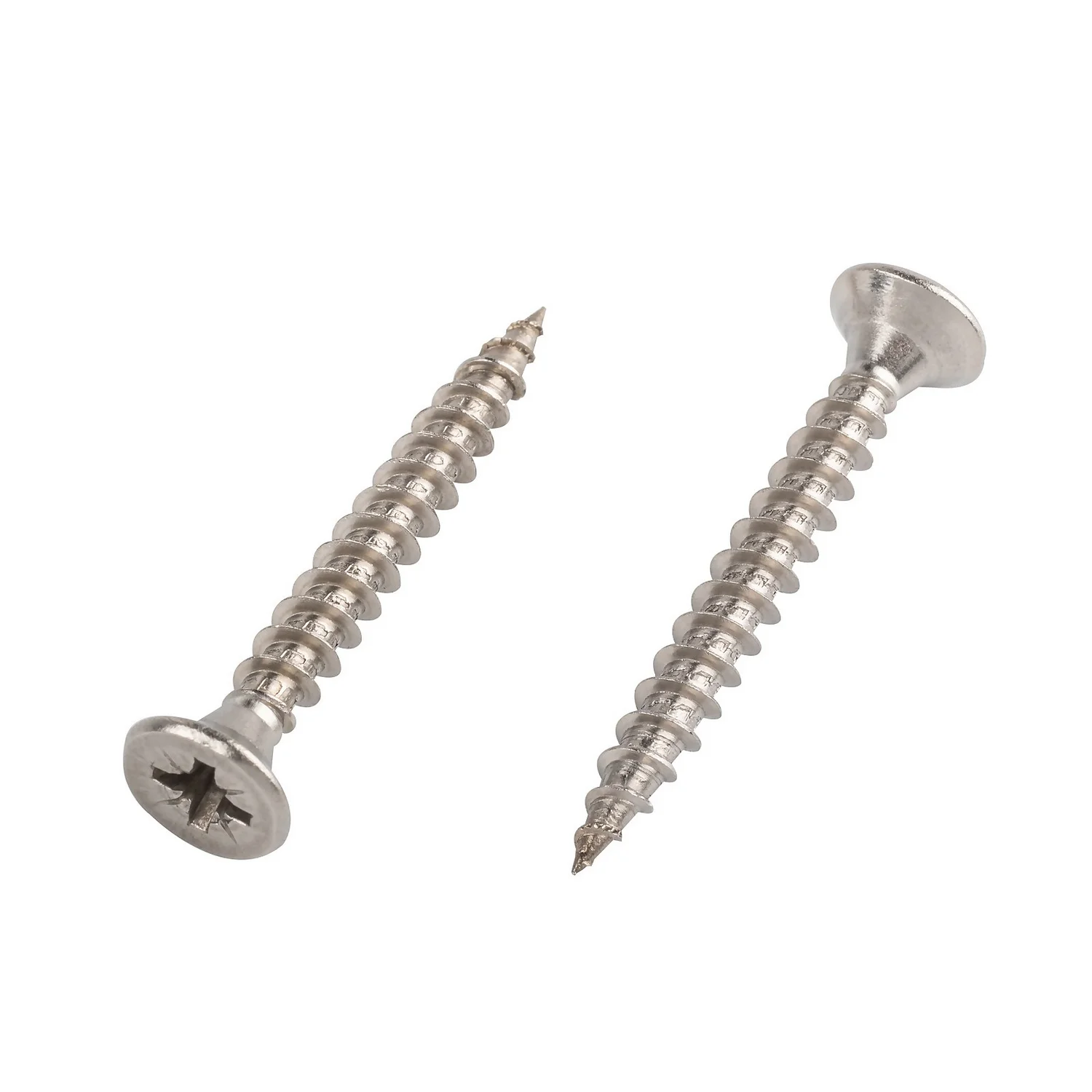 Homebase Stainless Steel Single Thread Screw 5 X 40mm 25 Pack