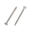 Homebase Stainless Steel Single Thread Screw 4 X 50mm 100 Pack