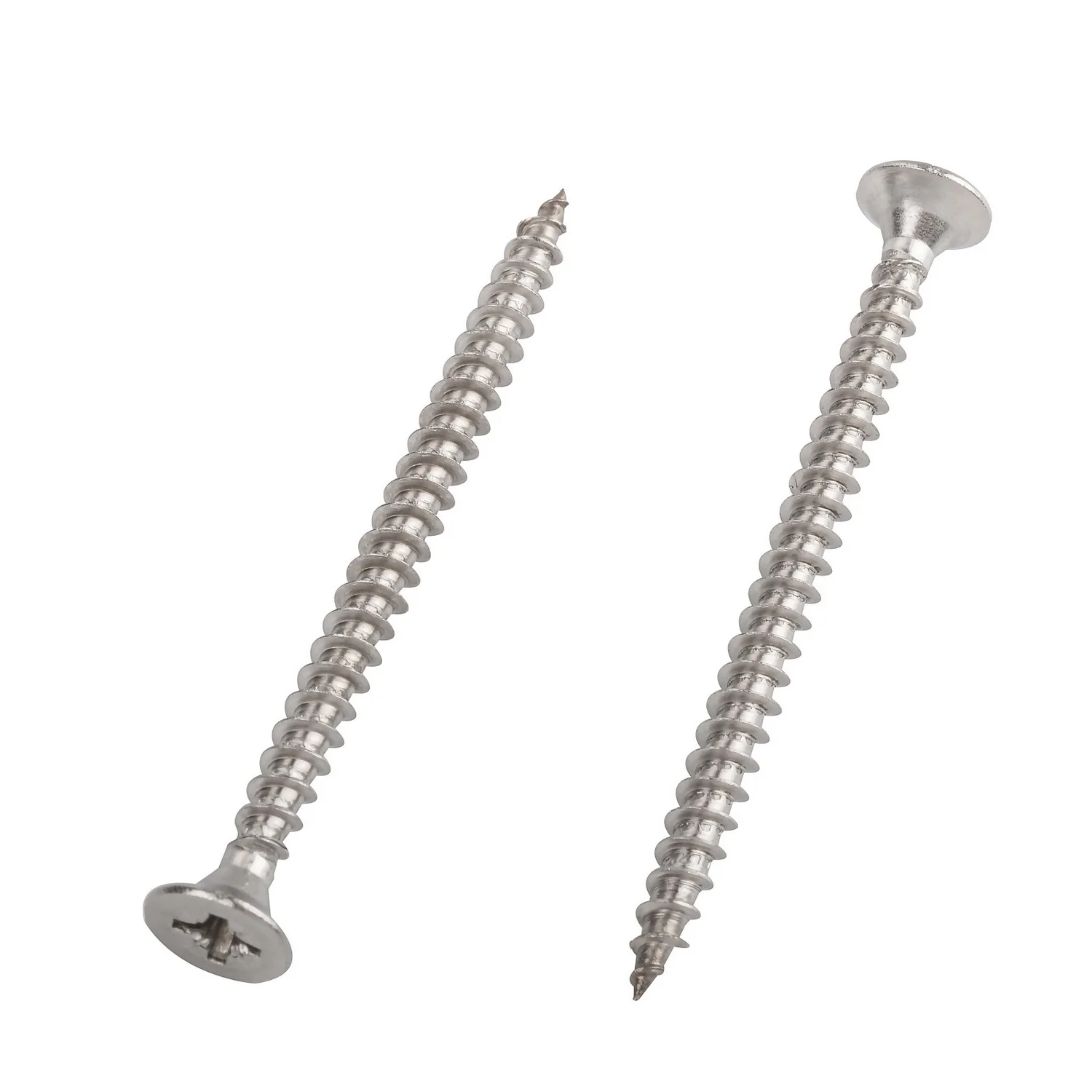 Homebase Stainless Steel Single Thread Screw 5 X 65mm 100 Pack