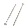 Homebase Stainless Steel Single Thread Screw 4 X 75mm 100 Pack
