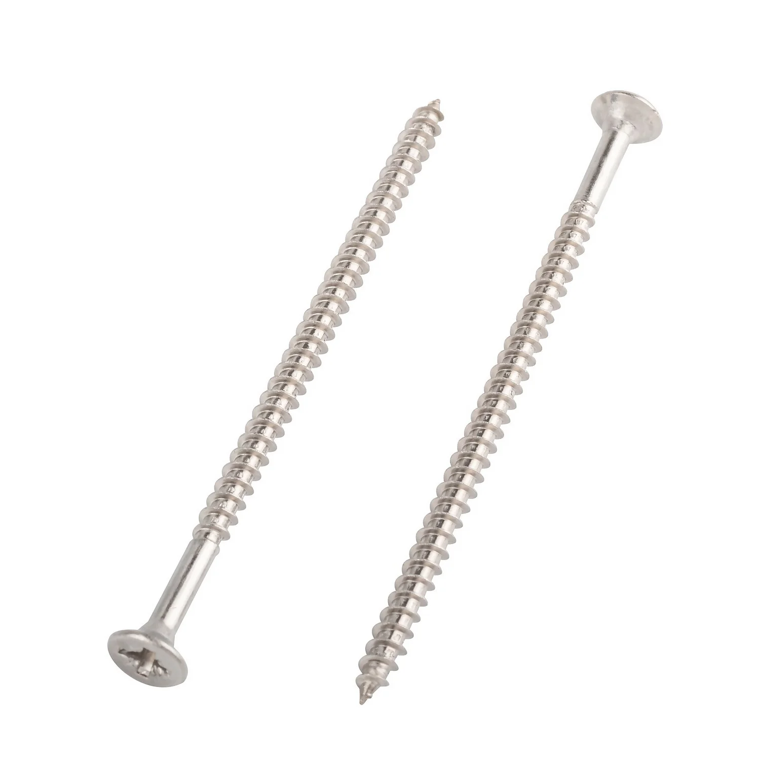 Homebase Stainless Steel Single Thread Screw 4 X 75mm 100 Pack
